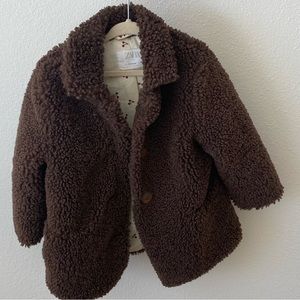 Zara Girls Teddy Bear Jacket
